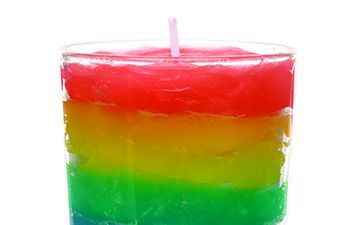 Rainbow Candle