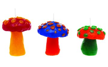 Toadstool Candle