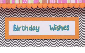 Jazzy Birthday Candles Card