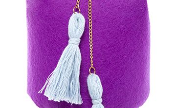 Tassel Bucket Bag