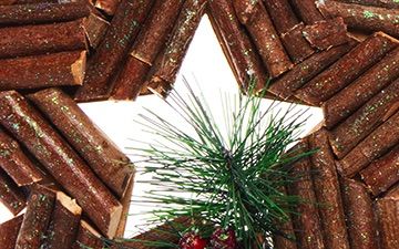 Willow Star Wreath