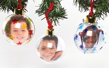 Personalised Photo Baubles