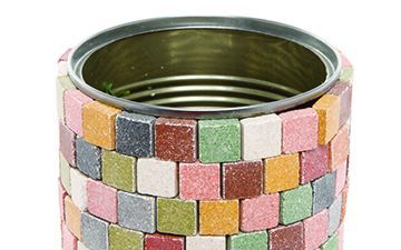 Mosaic Can Planter