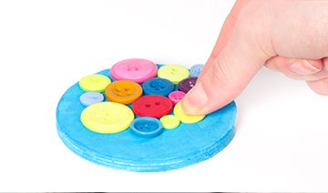 Button Drinks Coasters