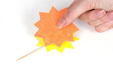 Firework Cupcake Topper