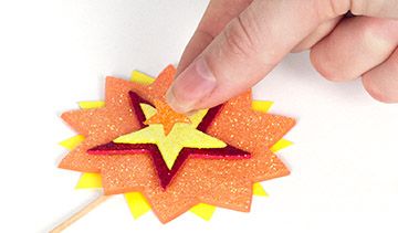 Firework Cupcake Topper