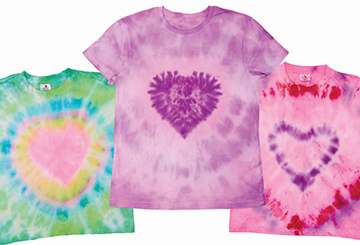 Heart Tie-Dye T-Shirt