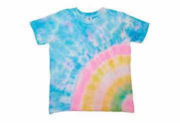 Pastel Rainbow Tie-Dye T-Shirt