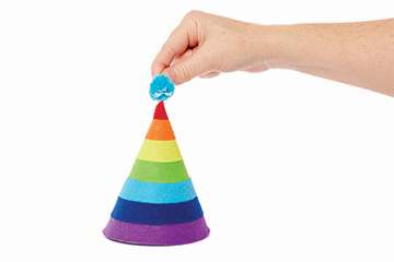 Rainbow Party Hat