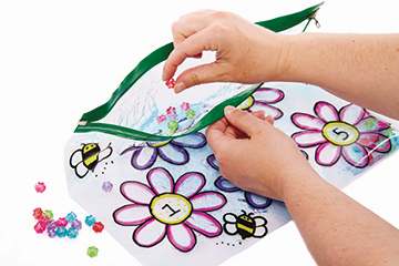 Bee Sensory Counting Bag