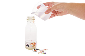 Glow in the Dark Sensory Bottle