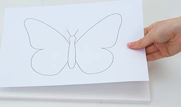 Butterfly String Art