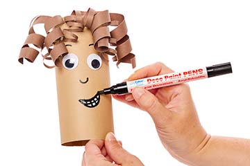 Cardboard Tube People