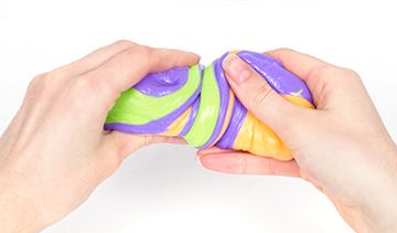 Halloween Rainbow Slime