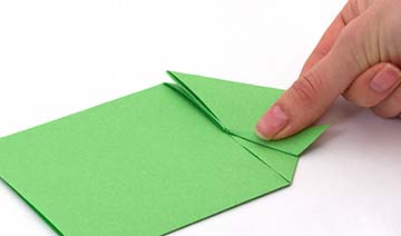 Origami Jumping Frog