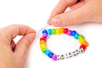 Rainbow Friendship Bracelets