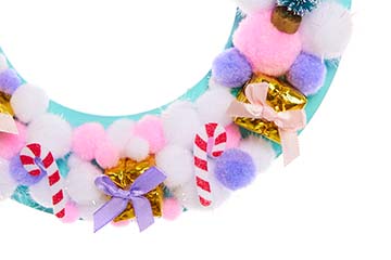 Pastel Christmas Wreath