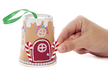 Gingerbread Cup Cottage