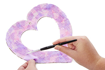 Heart LED String Light Wreath