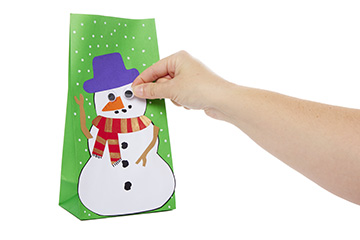 Snowman Party Bag