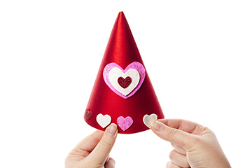 Love Heart Party Hat