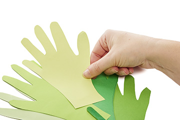 Palm Sunday Handprint Palm