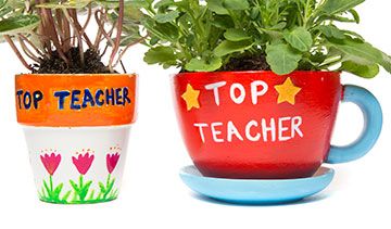 Teacher Flower Planters