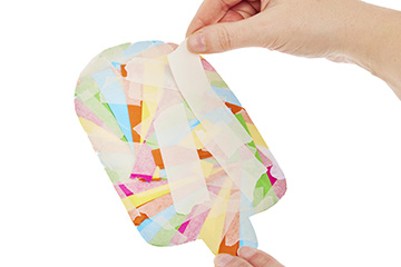 Iris Folding Lolly Decoration