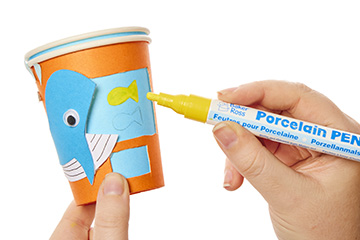 Paper Cup Counting Whale