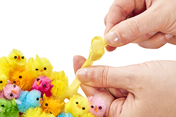 Fluffy Chick Wreath