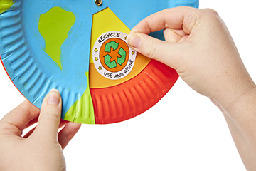 Save Our Planet Interactive Paper Plate