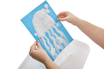 Salt Painting Jellyfish