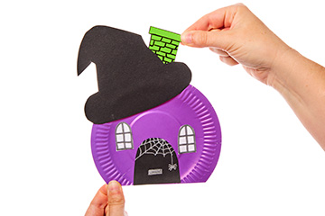 Paper Plate Witch House