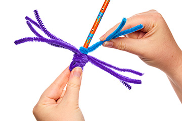 Kraken Pipe Cleaner Pencil Toppers