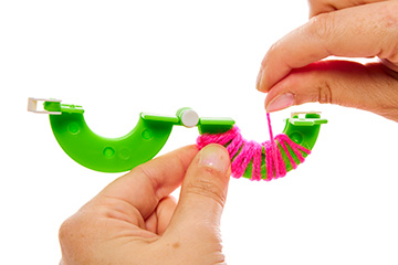 Watermelon Pompom Keyrings