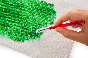 Bubble Wrap Christmas Tree Decoration