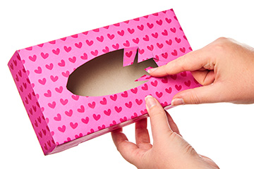 Tissue Box Love Monster