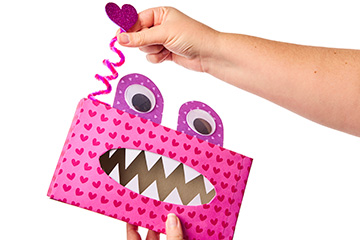 Tissue Box Love Monster