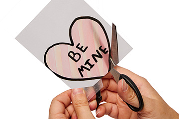 Shrink Art Heart Magnets