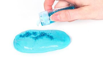 Glitter Egg Slime