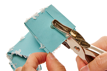 Hand Folded Paper Icicles