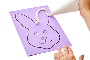 Bunny Puffy Painting