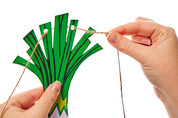 Leek and Daffodil Bunting