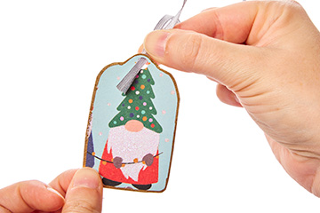 Upcycled Christmas Card Gift Tags