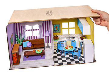 Pretend Play Dolls House