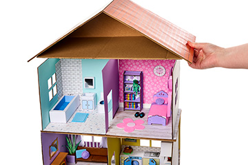 Pretend Play Dolls House