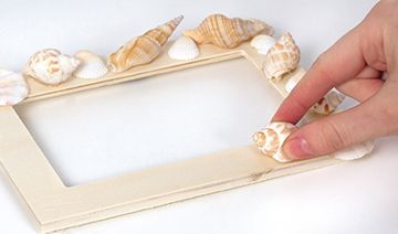 Mermaid Shell Frame