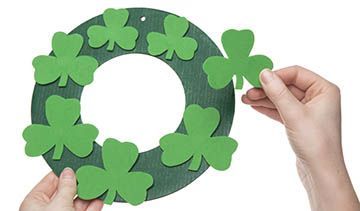 St Patrick’s Day Lucky Wreath