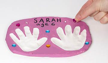 Handprint Plaque