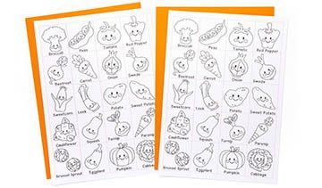 Veggie Memory Game